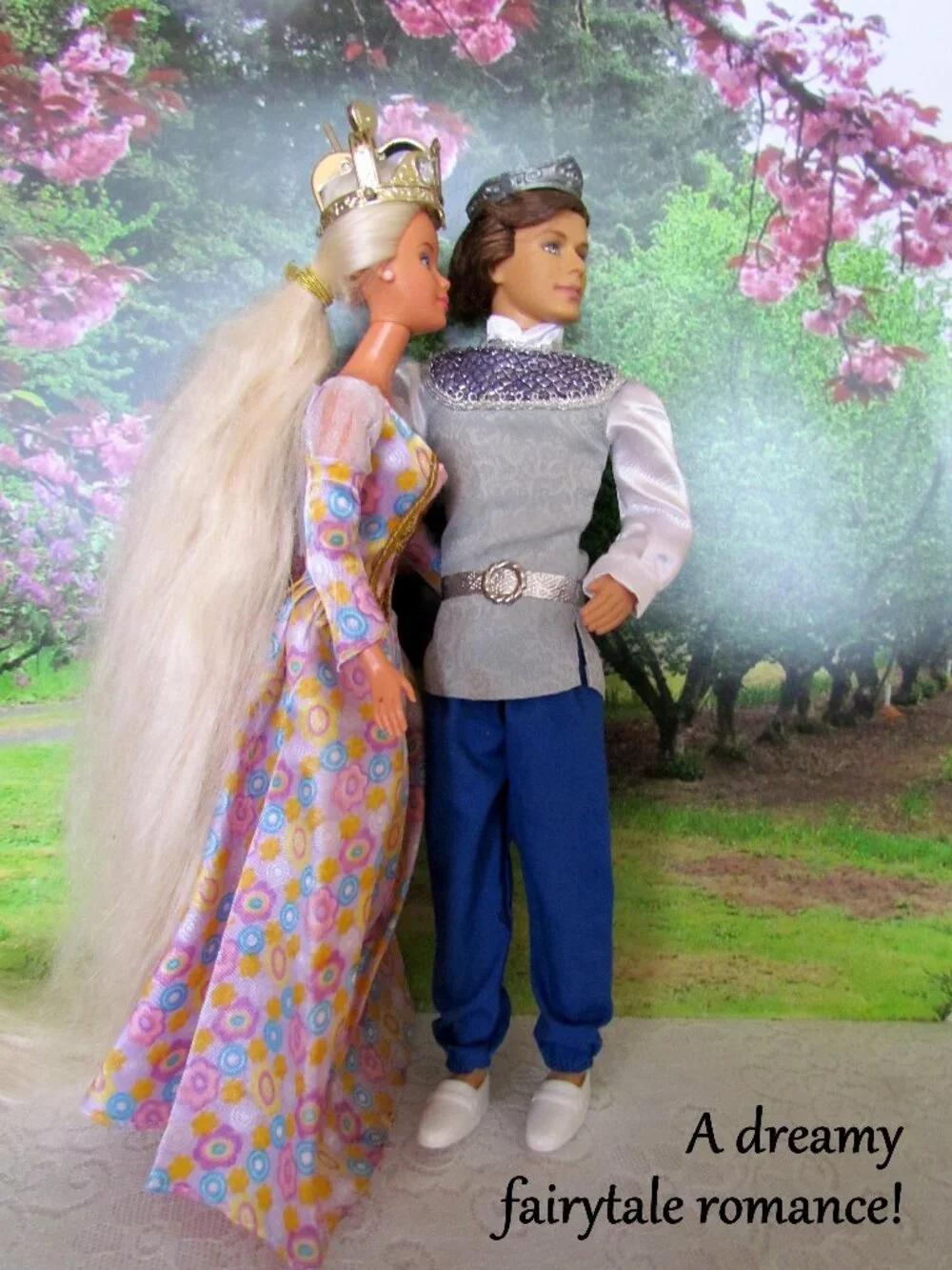PRINCE STEFAN, RAPUNZEL'S WEDDING MOVIE SERIES KEN DOLL w BROWN ROOTED HAIR 2005